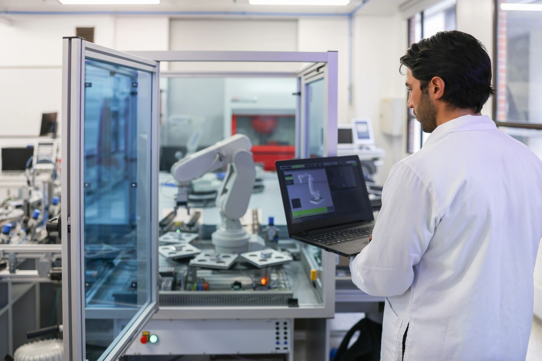 energy infrastructure medtech AI laboratory research