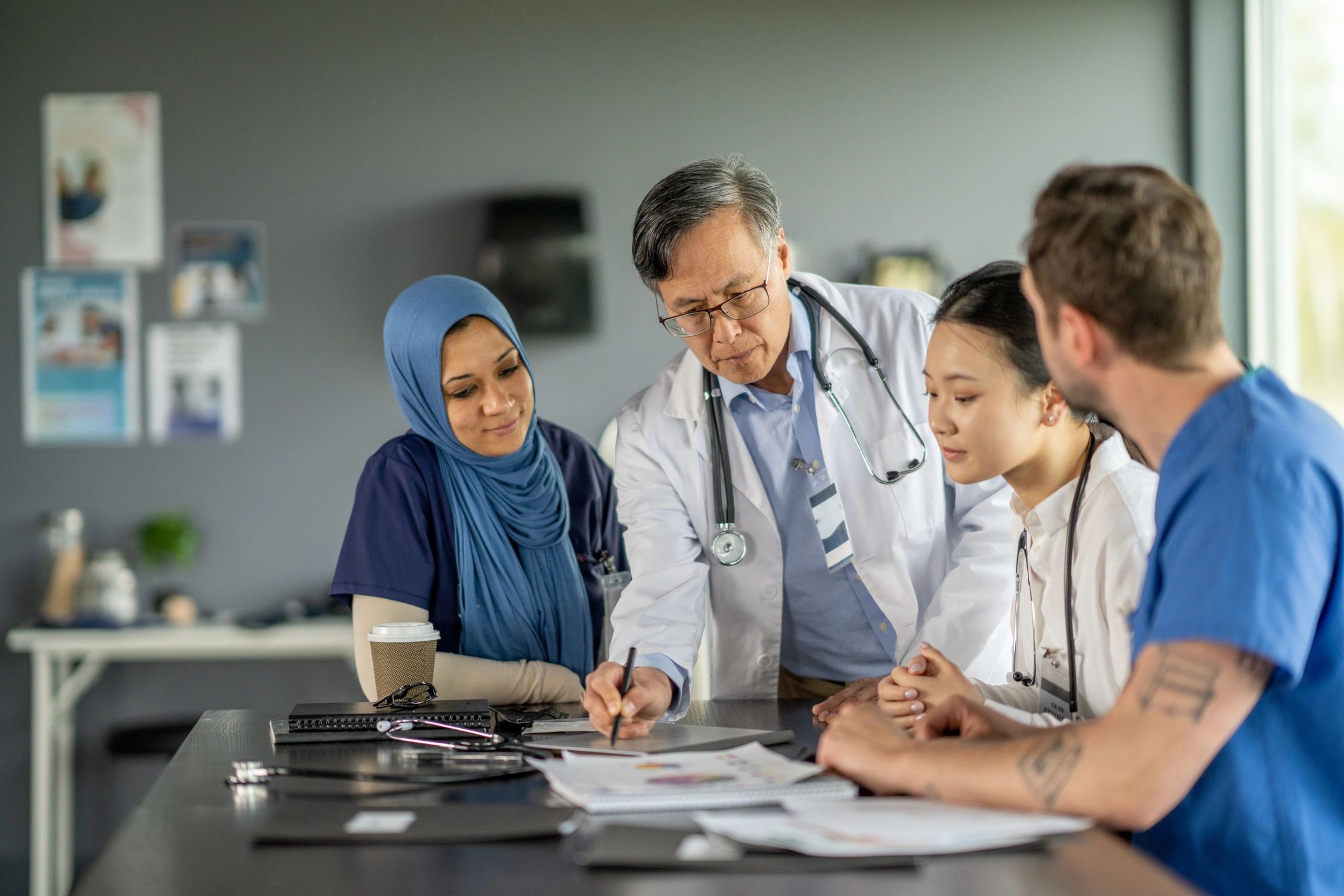 diverse research team collaboration