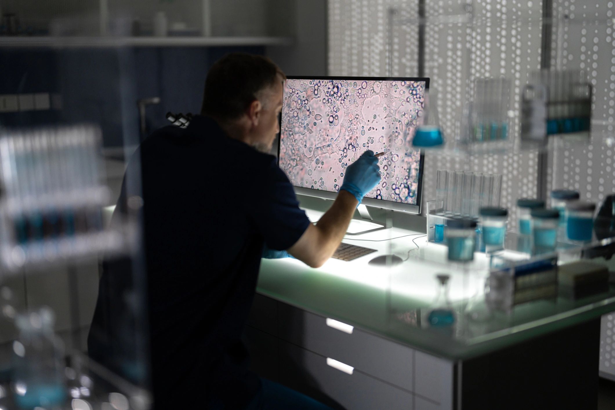 modern scientific research laboratory innovation